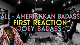JOEY BADA$$ - ALL AMERIKKKAN BADA$$ FIRST REACTION/REVIEW (JUNGLE BEATS @ ABBEY ROAD STUDIOS)