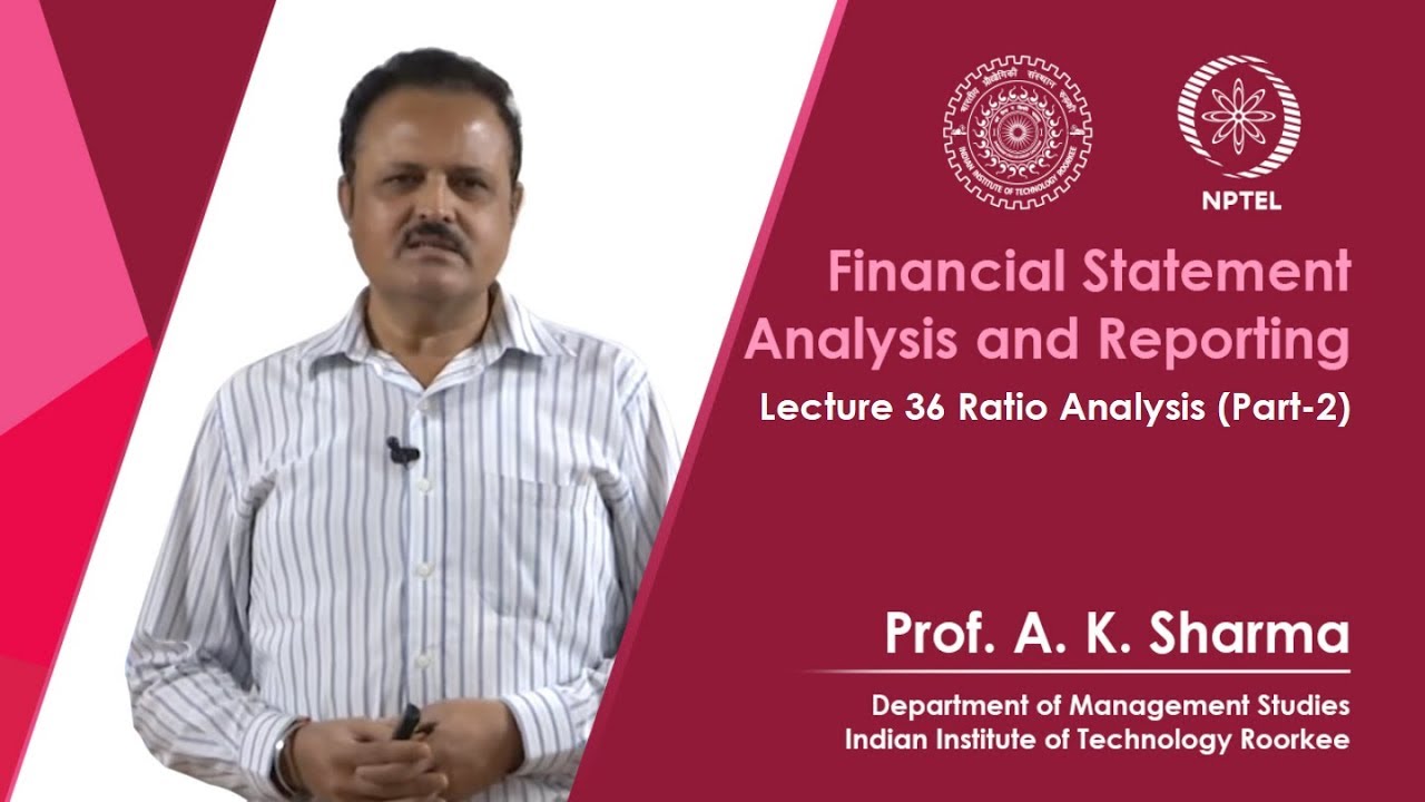 Lecture-36- Ratio Analysis (Part-2)