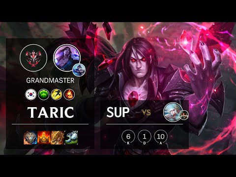 Taric Support vs Janna - KR Grandmaster Patch 10.19