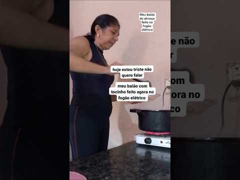 #humor registro de vida rotina do dia a dia fazendo baião para o almoço