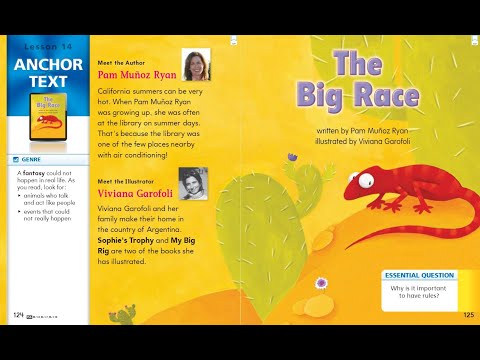 Lesson 14 for First Grade: The Big Race