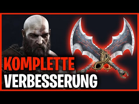 Chaosklingen Komplett Verbessern ☆ Alle Chaosflammen ☆ God of War Ragnarök Deutsch