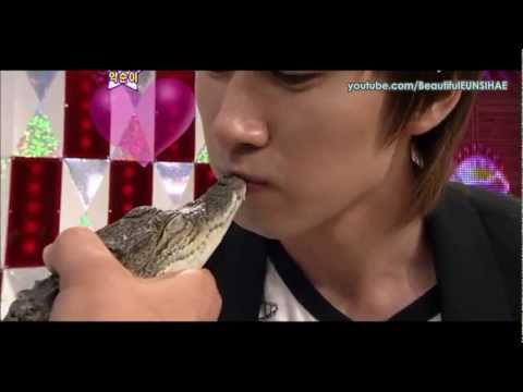 Eunhyuk lip kissing Little Croco