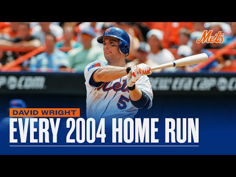 Every David Wright Home Run | 2004 Season