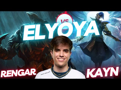 ELYOYA | RENGAR VS KAYN | JNG GAMEPLAY | Patch 13.17 / Season 13 | #LeagueofLegends
