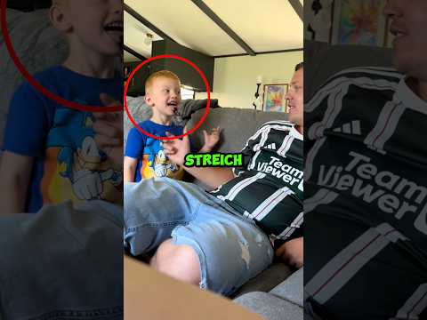 Dieser Vater brachte seinen Sohn zum weinen!? 😳