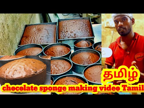 chocolate sponge making video Tamil 🍫🎂🧑‍🍳.சாக்லேட் கேக் வீடியோ தமிழ் 🍫🎂🧑‍🍳#cakevideo #chocolatecake