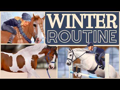 Winter Morning Routine: Show Jumping, Spicy Ponies + More! | SSO RRP