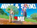 Fortnite Hide And Seek But We Are TINY