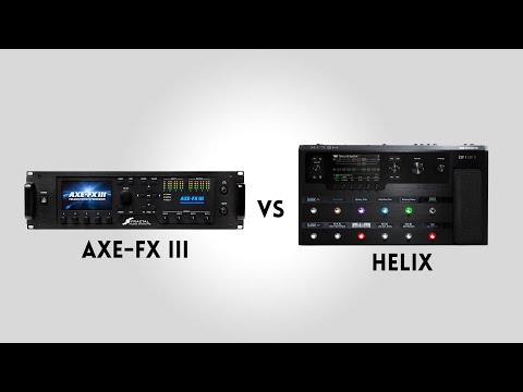 Line 6 Helix vs Fractal Axe-FX III - How do they compare using the same amp and IR Cabs?