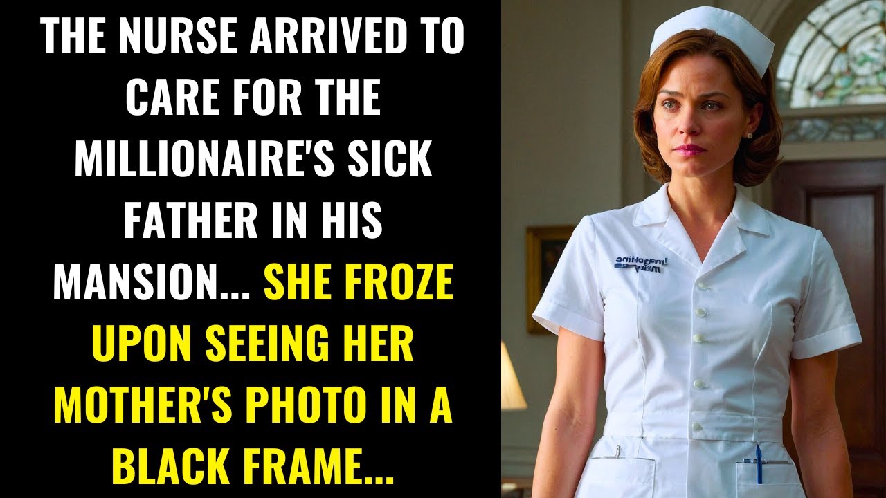 THE NURSE FROZE WHEN SHE SAW HER MOTHER'S PHOTO IN THE MILLIONAIRE'S MANSION...