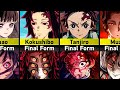 Final Forms Of Demon Slayer Characters