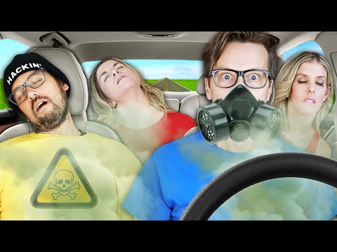 TRAPPED IN A TESLA FOR 24 Hours - Game Master Network