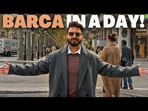 Barcelona In A Day! EPIC Barna Vlog & Things To Do