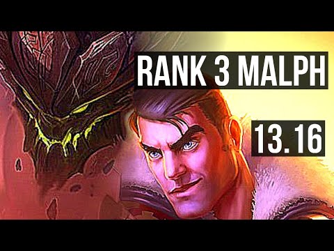MALPHITE vs JAYCE (TOP) | Rank 3 Malph, 7/0/4, Godlike | KR Challenger | 13.16