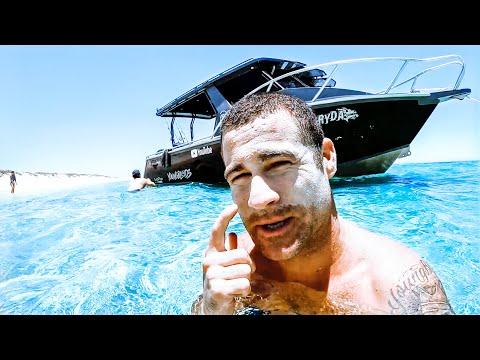 INSANE SHARKY BLUE WATER SPEARFISHING Wahoo Tacos Catch & Cook (New Wetsuits) - Ep 151