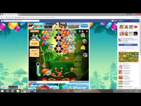 Angry Birds POP! on Facebook - Level 178 Walkthrough