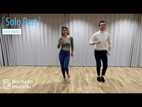 Bachata Helsinki / Intermediate level class by Villehart & Julia