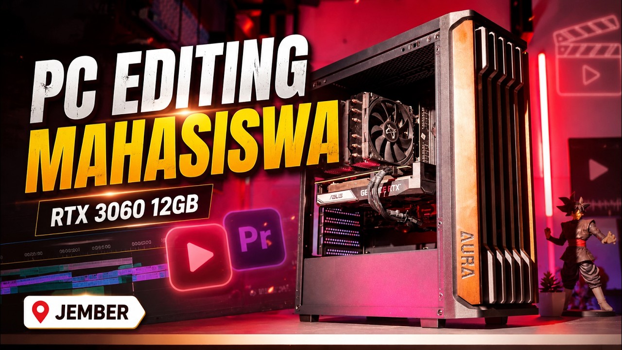 RAKIT PC Buat Mahasiswa Multimedia Budget 10Jutaan ++