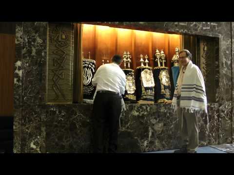 How to Open the Ark and Carry the Torah