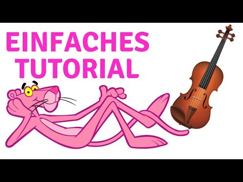 Pink Panther | Geigentutorial für Kinder und Erwachsene
