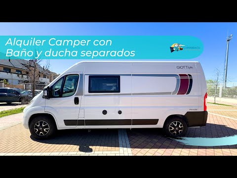 Furgoneta Camper de Alquiler con Baño y Ducha Separados