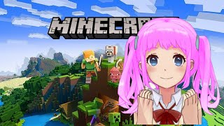 【マインクラフト】#2-1 レインボーパーク（有料ワールド）で遊ぶ【小学生＠女性実況】