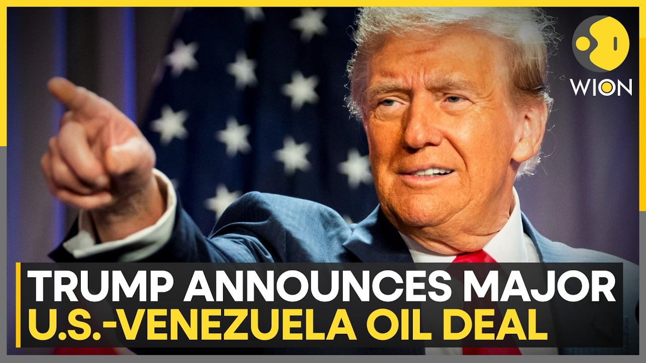 Trump Touts $100 Billion Venezuela Oil Deal | WION News