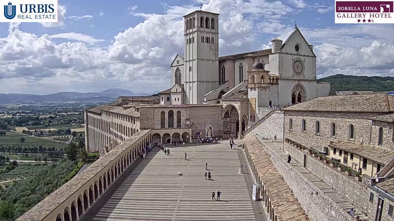 Live webcam view of Basílica de San Francisco, Asís