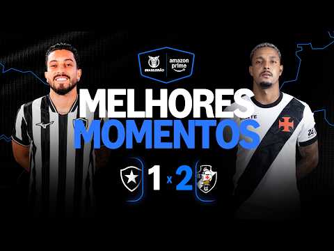 Gols e lances de Botafogo x Vasco da Gama