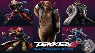 Tekken 8 Character video reviews