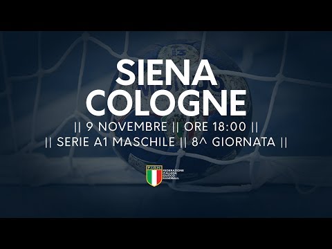Serie A1M [8^]: Siena - Cologne 26-21
