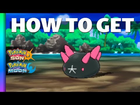 HOW TO GET Pyukumuku in Pokemon Sun and Moon