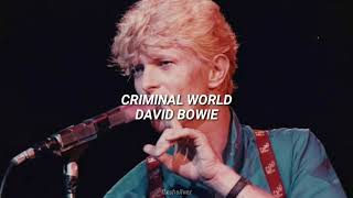 Criminal World - David Bowie (Sub. Español)
