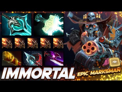 Sniper Epic Marksman Gun - Dota 2 Pro Gameplay [Watch & Learn]