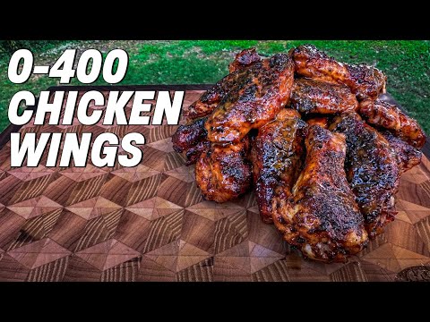 I Tried The 0-400 Method For CRISPY Smoked Chicken Wings | Ash Kickin' BBQ