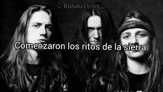 The Saw Is The Law ♤ Sodom ♤ letra español / inglés