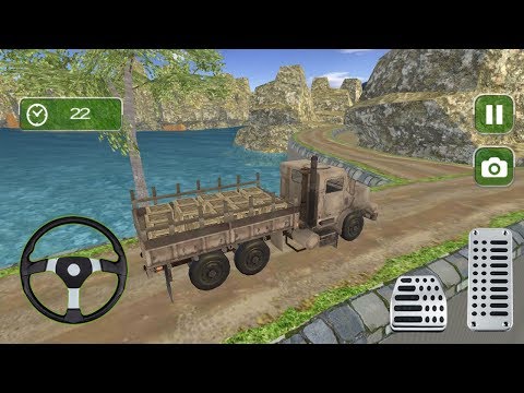 US Offroad Army Truck Driving Army Vehicles Drive - Android GamePlay | Truck Simulator Games 2018