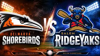 Delmarva Shorebirds vs Salem RidgeYaks l Resumen l Clase A