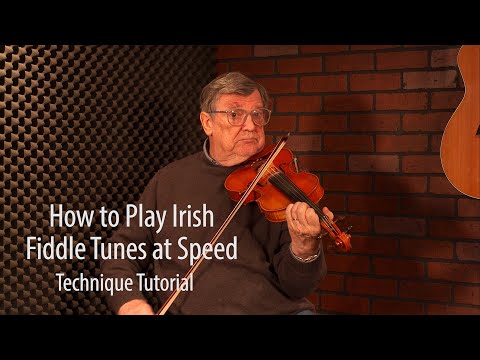 How to Play Irish Fiddle at Speed - FREE fiddle lesson by Kevin Burke