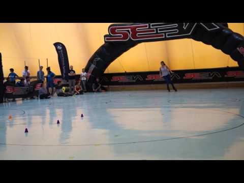 EFSC 2015, junior women Oguey Maud, 14 place