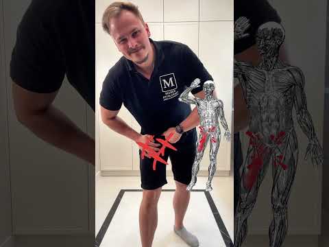 SZYBKI SPOSÓB NA BÓL W PACHWINIE (Pain here? Groin pain?) #BólPachwiny #ĆwiczeniaNaBiodra #GroinPain