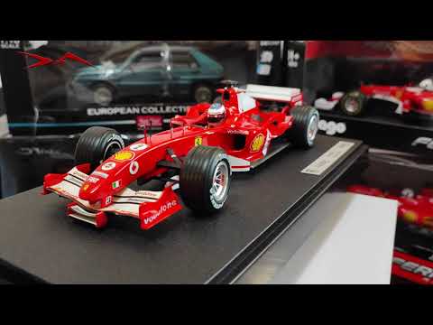 F1 Ferrari F2005 1:18 Hotwheels Rubens Barrichello Unboxing