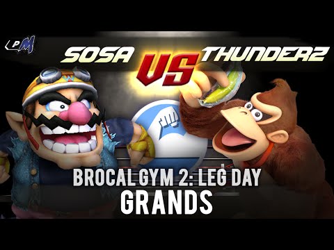 Brocal Gym 2: Leg Day - Grands ft. R3|Sosa (Wario) VS SiS|ThundeRzReiGN (DK)