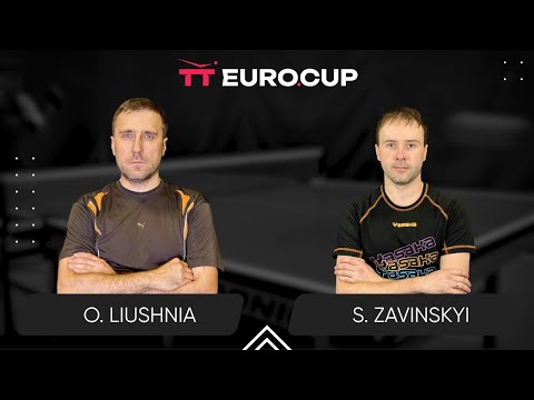 00:45 Oleksandr Liushnia - Serhii Zavinskyi 31.03.2025 | TT Euro.Cup Ukraine Master Table 3