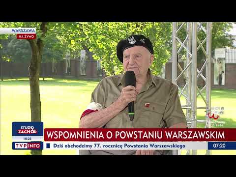 Pamięć o bohaterach Powstania Warszawskiego - mjr Jakub Nowakowski ps. „Tomek” gościem TVP Info