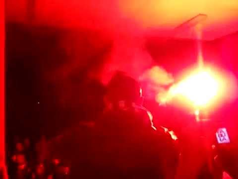 Przywitanie piłkarzy Siarki Tarnobrzeg po meczu z Polonią Przemyśl