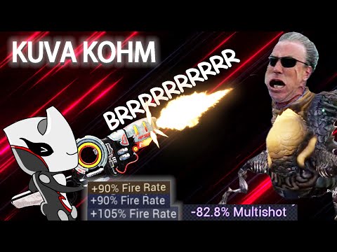 Warframe - 800% Fire Rate Machine Gun KUVA KOHM