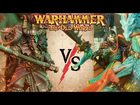 *NEW ARMIES* Grand Cathay vs Warriors of Chaos | Warhammer Old World Battle Report