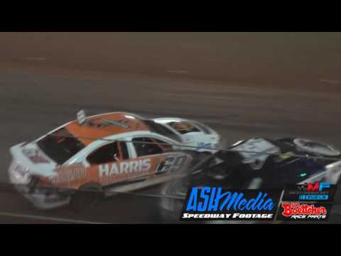 Modified Sedans: Kings Royal V - Round 05 Heats Race Highlights Jan 2017 - Kingaroy Speedway